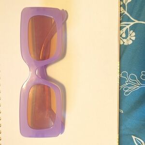 purple retro sunglasses